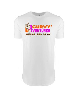 America runs on CV t-shirt - Curvy Ventures Ft Lauderdale Florida