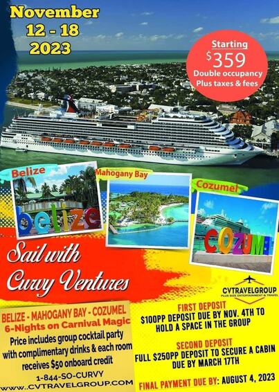 Curvy Ventures Cruise November 2023