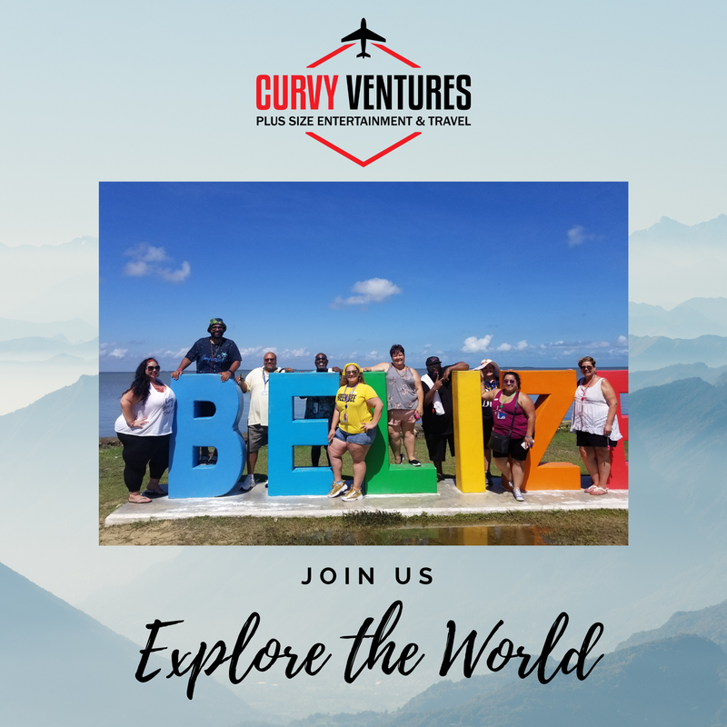 Curvy Ventures Cruise to Belize - Curvy Ventures Plus Size Travel and Entertainment