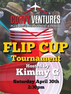 Flip Cup Tournament Curvy Ventures Spring Bash Ft Lauderdale