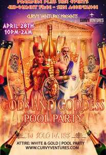 Gods and Goddesses Pool Party Curvy Ventures Spring Bash Ft Lauderdale Florida