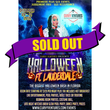 2021 Ft Lauderdale Halloween Bash Curvy Ventures Plus Size Entertainment Ft Lauderdale Florida
